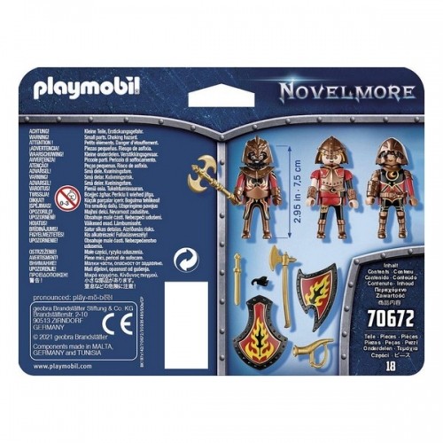 Набор фигур Novelmore Fire Knigths Playmobil 70672 (18 pcs) image 2