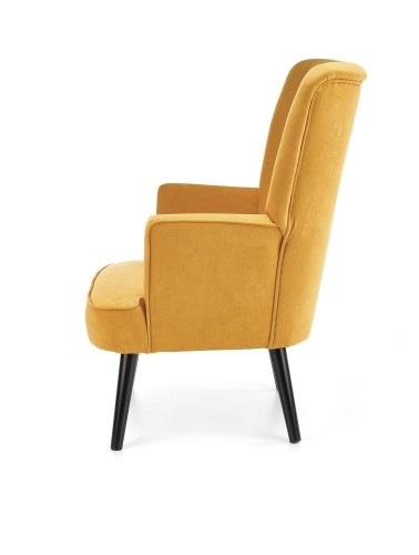Halmar DELGADO chair color: mustard image 2