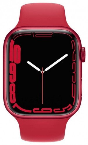 Apple Watch 7 GPS + Cellular 45mm Sport Band PRODUCT(RED) (MKJU3EL/A) image 2