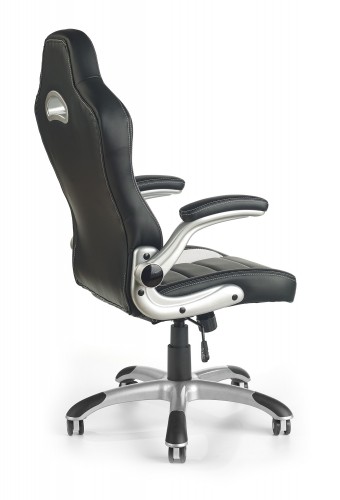Halmar LOTUS chair color: black/grey image 2