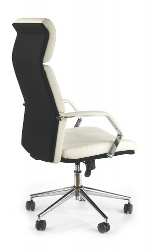 Halmar COSTA chair color: white/black image 2