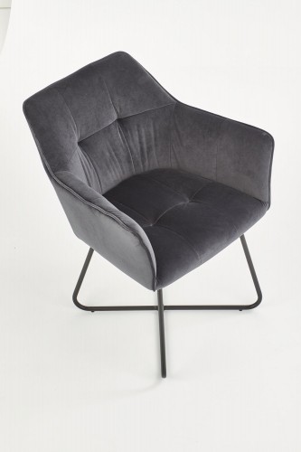Halmar K377 chair, color: grey image 2