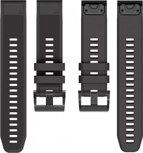 Tech-Protect watch strap Smooth Garmin fenix 5/6/6 Pro 22mm, black image 2