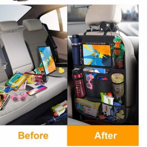 Zoogi Deluxe Backseat Organizer - Automašīnas aizmugures sēdekļa organizators. image 2