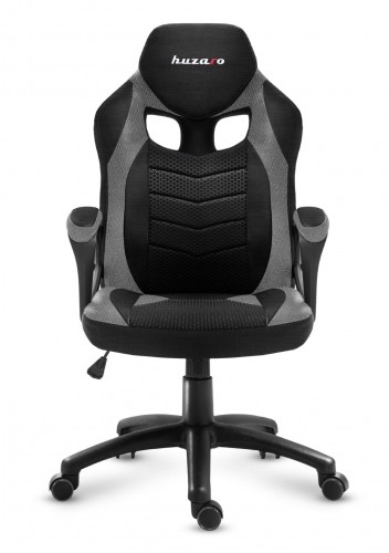 Huzaro FORCE 2.5 GREY MESH Gaming armchair Mesh seat Black, Grey image 2