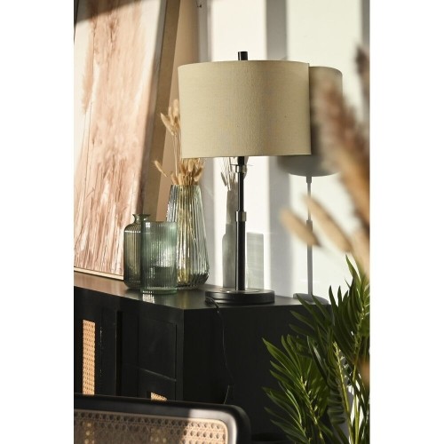 Настольная лампа DKD Home Decor Чёрный Бежевый 220 V 50 W современный (33 x 33 x 67 cm) image 2