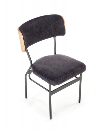 Halmar SMART-KR chair color: natural oak/black image 2