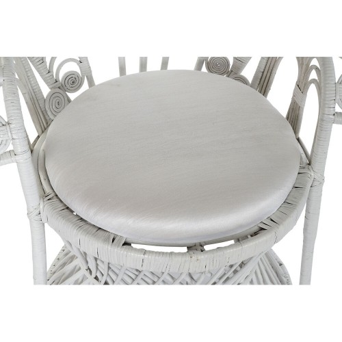 Садовое кресло DKD Home Decor полиэстер Белый ротанг (96 x 66 x 145 cm) image 2
