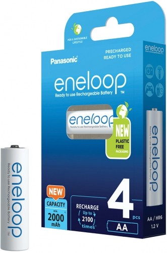 Panasonic Batteries Panasonic eneloop rechargeable battery AA 2000 4BP image 2