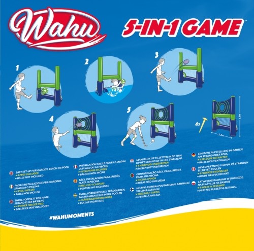 WAHU piepūšamā ūdens spēle 5-in-1 spēle, 920759002 image 2