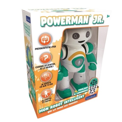 Обучающийся робот Lexibook Powerman Junior Белый Зеленый FR image 2