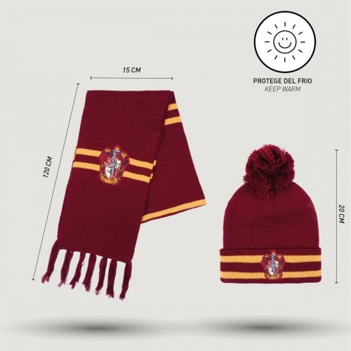 Cepure un šalle Harry Potter Sarkans (Viens izmērs) image 2