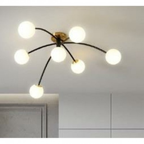 Потолочный светильник DKD Home Decor Стеклянный Металл (78 x 78 x 35 cm) image 2