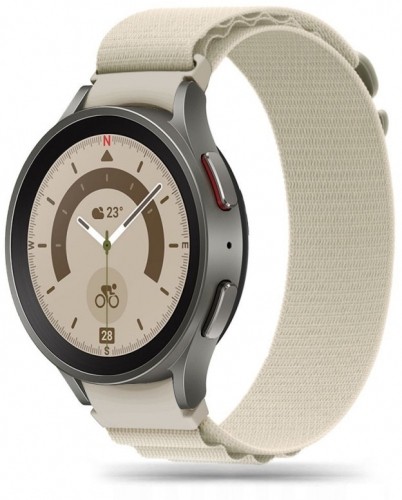 Tech-Protect watch strap Nylon Pro Samsung Galaxy Watch 4/5/5 Pro, mousy image 2
