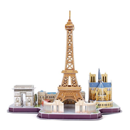 CUBICFUN 3D puzle „Parīze“ image 2