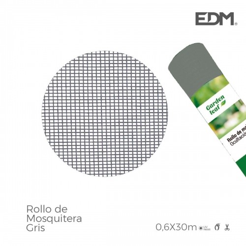 Москитная сетка EDM рулет Стекловолокно Серый (0,6 x 30 m) image 2