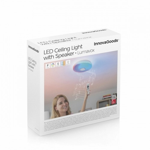 Светодиодный потолочный светильник с динамиком Lumavox InnovaGoods image 2