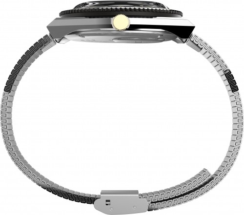Q Timex Reissue 38mm Часы-браслет из нержавеющей стали TW2V18500 image 2