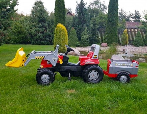 Rolly Toys Traktors ar pedāļiem ar piekabi un kausi rollyFarmtrac Junior RT 811397 (3-8 gadiem) Vācija image 2