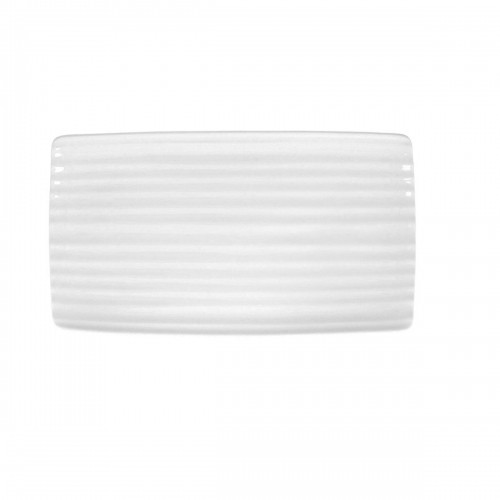 Uzkodu paplāte Ariane Artisan Keramika Balts 36 x 20 cm (6 gb.) image 2