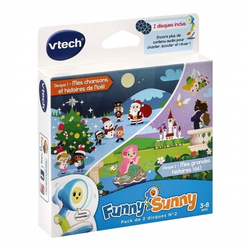 Interaktīva Rotaļlieta Mazuļiem Vtech Funny Sunny - Pack 2 Discs N ° 2 image 2