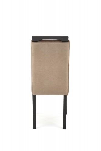 Halmar CLARION 2 chair, black / Monolith 09 (beige) image 2