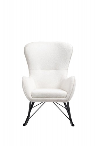 Halmar LIBERTO 2 leisure chair, white image 2