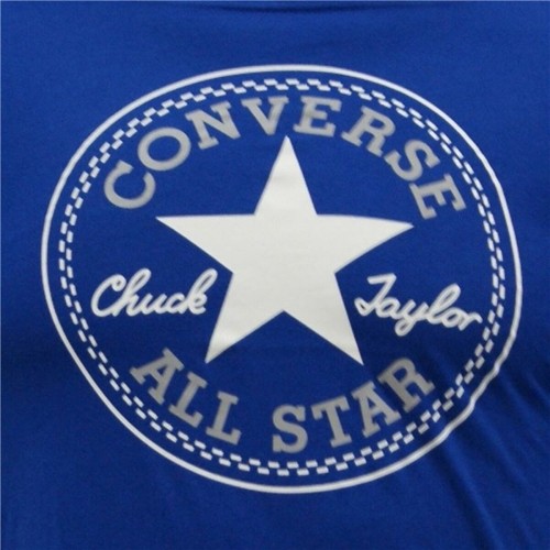 Krekls ar Īsām Piedurknēm Bērniem Converse Core Chuck Taylor Patch Zils image 2