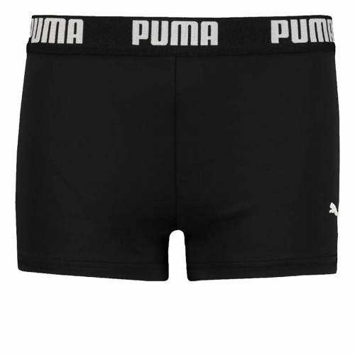 плавки-шорты для мальчиков Puma Swim Logo Чёрный image 2