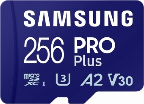 Atmiņas karte Samsung PRO Plus microSD 256GB + Adapter image 2