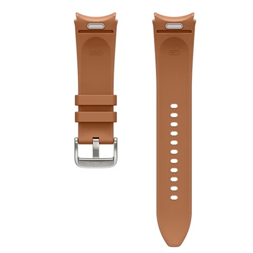 Samsung band Hybrid Eco-Leather Band (M|L) for Samsung Galaxy Watch 6 camel image 2