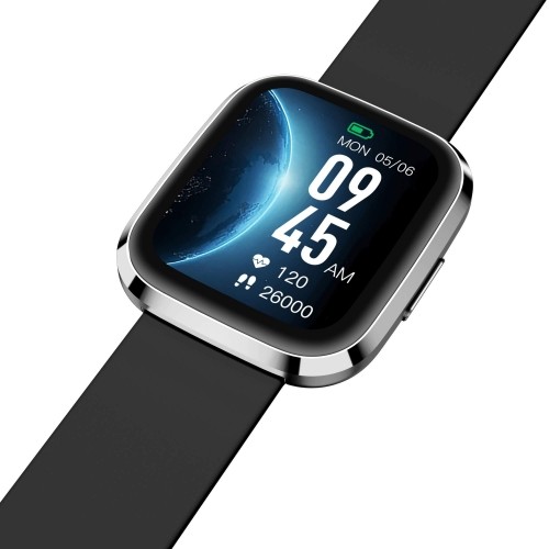 Garett Smartwatch Garett GRC STYLE Silver-black Умные часы IPS / Bluetooth / IP68 / SMS image 2