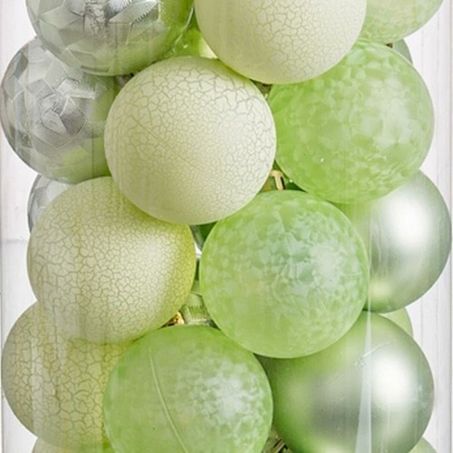 Bigbuy Christmas Ёлочные шарики Зеленый 5 x 5 x 5 cm (40 штук) image 2