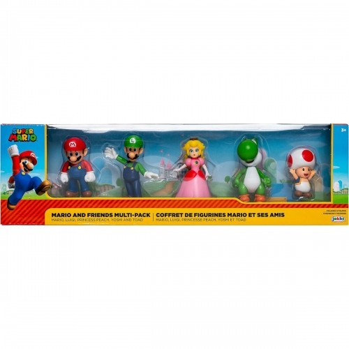 Набор фигур Super Mario Mario and his Friends 5 Предметы image 2