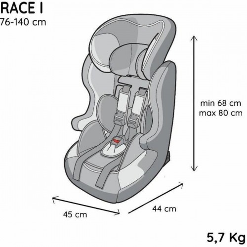 Auto Krēsls Nania Race Sarkans image 2