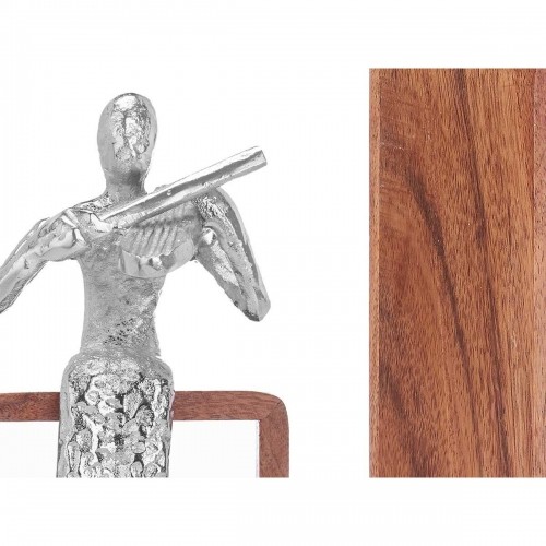Gift Decor Декоративная фигура Скрипка Серебристый Деревянный Металл 13 x 27 x 13 cm image 2