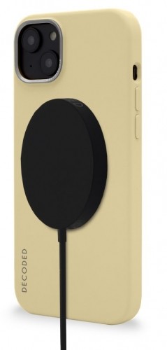 Apple Decoded â silicone protective case for iPhone 13|14 compatible with MagSafe (sweet corn) image 2