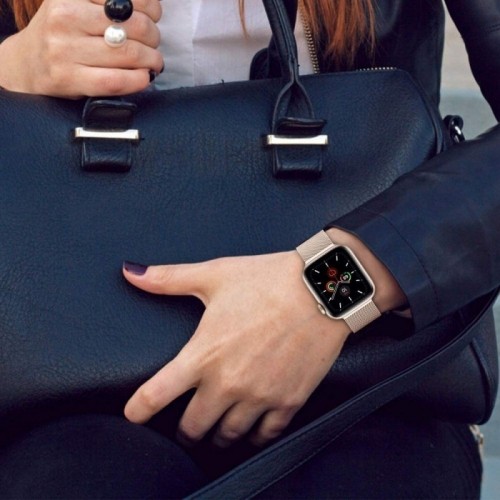 Tech-Protect watch strap MilaneseBand Apple Watch 38/40/41mm, starlight image 2