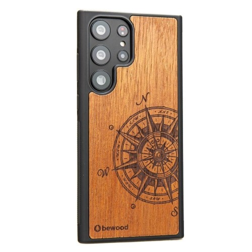 Wooden case for Samsung Galaxy S23 Ultra Bewood Traveler Merbau image 2