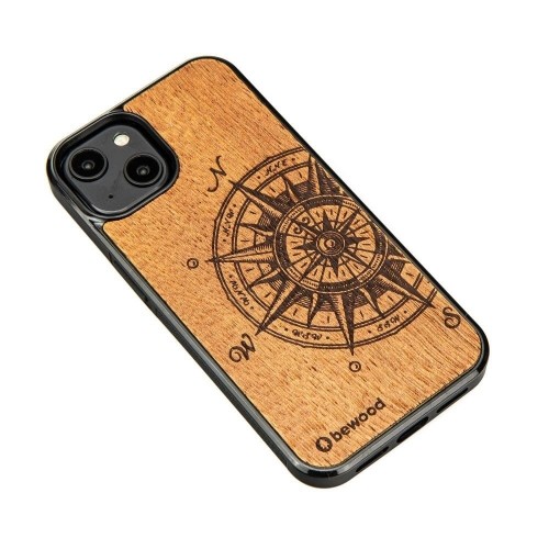 Apple Wooden case for iPhone 14 Bewood Traveler Merbau image 2
