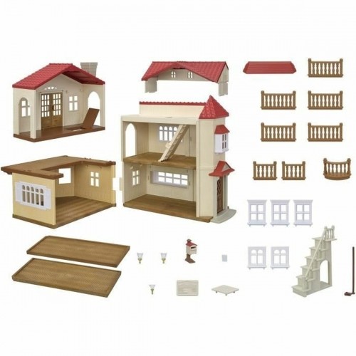 Playset Sylvanian Families Red Roof Country Home Leļļu māja Trusis image 2