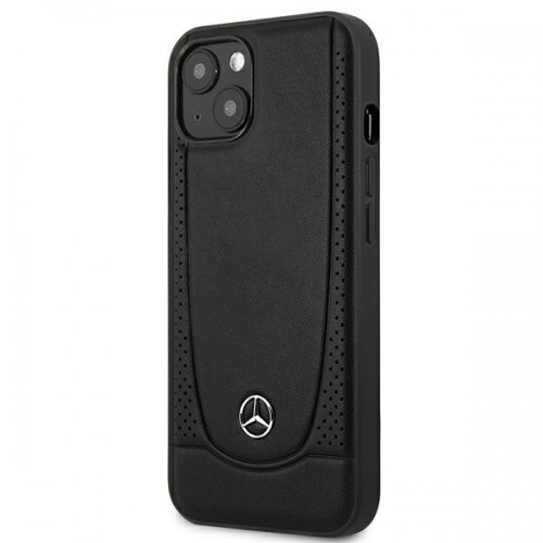 Mercedes MEHCP15SARMBK iPhone 15 6.1" czarny|black hardcase Leather Urban image 2