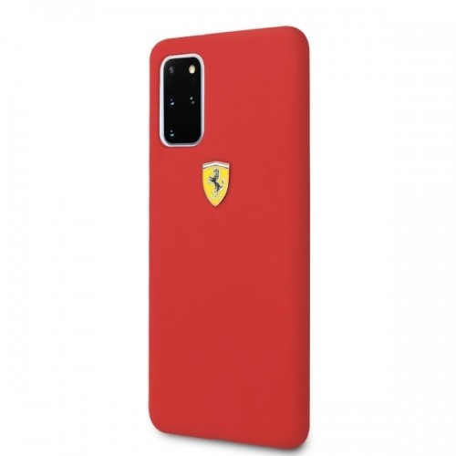 Ferrari Hardcase FESSIHCS67RE S20+ G985 czerwony|red Silicone image 2