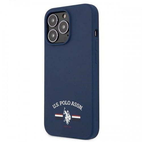 U.s. Polo Assn. US Polo USHCP13XSFGV iPhone 13 Pro Max 6,7" granatowy|navy Silicone Collection image 2