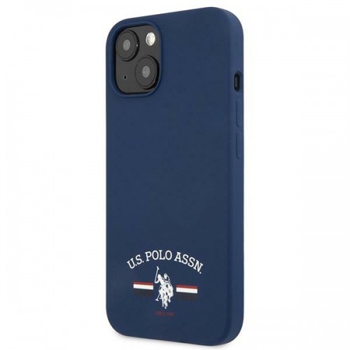 U.s. Polo Assn. US Polo USHCP13SSFGV iPhone 13 mini 5,4" granatowy|navy Silicone Collection image 2