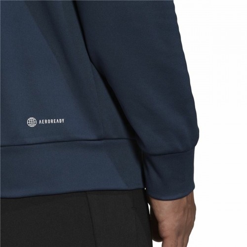 Толстовка с капюшоном мужская Adidas  Game and Go Big Logo Синий image 2