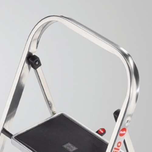 Hailo Складной стул-стремянка K70 StandardLine / алюминиевая/ 2 ступеней, ручка безопасности image 2