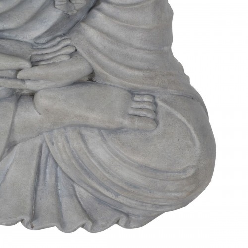 Bigbuy Home skulptūra Buda Pelēks 46,3 x 34,5 x 61,5 cm image 2