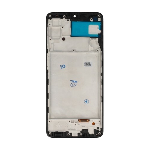 OEM LCD Display for Samsung Galaxy A22 4G black with frame Incell Select image 2