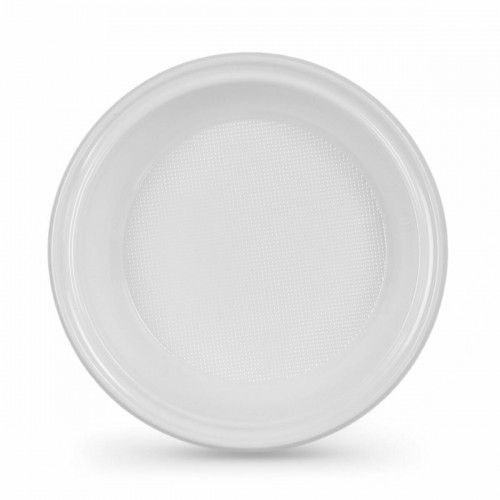 Набор многоразовых тарелок Algon Круглый Белый Пластик 20,5 x 3 cm (6 штук) image 2